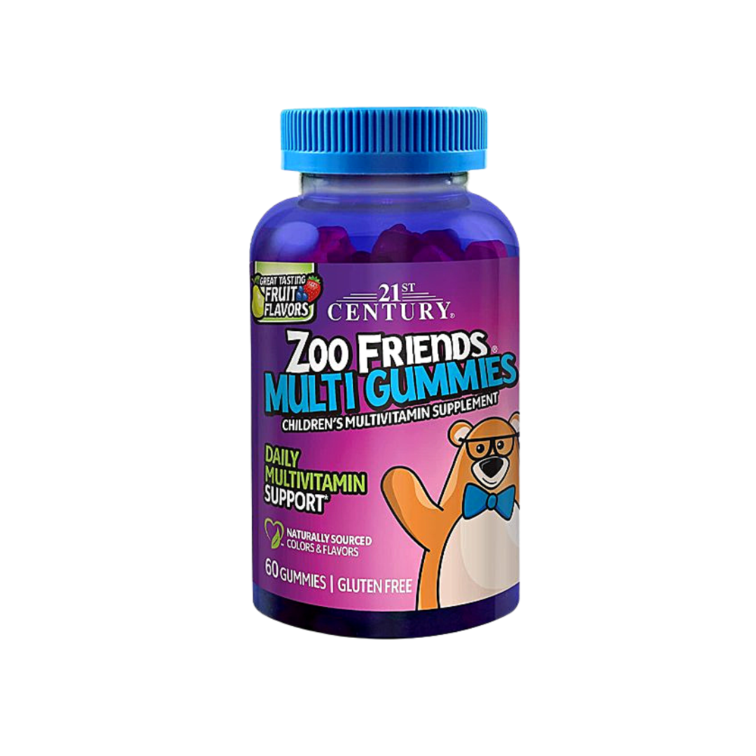 21st Century Zoo Friends Multi 60 Gummies 21st Century Zoo Friends Multi 60 Gummies